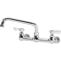 Krowne - Wall Mount, Service Sink Faucet without Spray - Two Handle, Blade Handle, Standard Spout, No Drain - Apex Tool & Supply