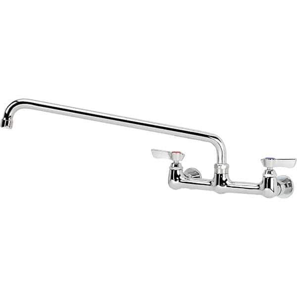 Krowne - Wall Mount, Service Sink Faucet without Spray - Two Handle, Blade Handle, Standard Spout, No Drain - Apex Tool & Supply