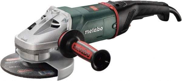 Metabo - 7" Wheel Diam, 8,500 RPM, Corded Angle & Disc Grinder - 5/8-11 Spindle, 15 Amps - Apex Tool & Supply