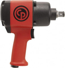 Chicago Pneumatic - 3/4" Drive, 6,300 RPM, 950 Ft/Lb Torque Impact Wrench - Pistol Grip Handle, 900 IPM, 30 CFM, 90 psi, 3/8" NPT Inlet - Apex Tool & Supply
