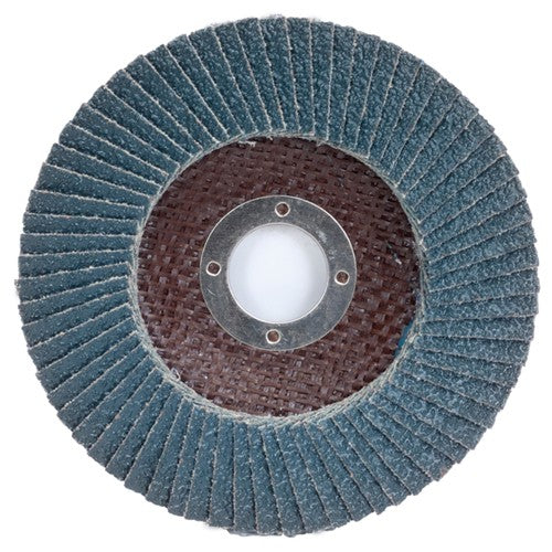 7″ × 1/4″ × 7/8″ PowerFlex Flap Disc Type 27 Flat 60 Grit - Apex Tool & Supply