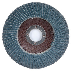 7″ × 1/4″ × 7/8″ PowerFlex Flap Disc Type 27 Flat 60 Grit - Apex Tool & Supply