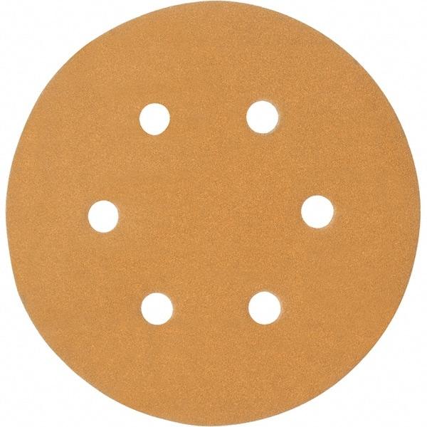 3M - 6" Diam, 220 Grit, Aluminum Oxide Hook & Loop Disc - Extra Fine Grade, Coated, Series 255L - Apex Tool & Supply