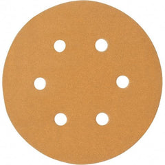 3M - 6" Diam, 220 Grit, Aluminum Oxide Hook & Loop Disc - Extra Fine Grade, Coated, Series 255L - Apex Tool & Supply