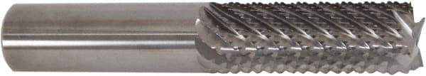 Controx - 1/2" Diam, 1-1/4" LOC, Square End, Solid Carbide Diamond Pattern Router Bit - Right Hand Cut, 3" OAL - Apex Tool & Supply