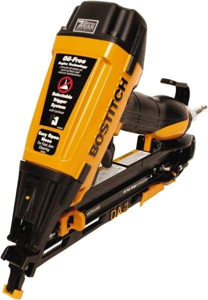 Stanley Bostitch - 1-1/4 to 2-1/2" Nail Length, 15 Gauge Finish Air Nailer Kit - 70 to 120 psi - Apex Tool & Supply