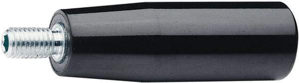 Elesa - M6 Threaded Stem, Revolving Handwheel & Machine Handle - Duroplast Traditional Handle, 0.51" Long Steel Stem, 1.97" Handle Length - Apex Tool & Supply