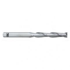 8mm Dia. x 102mm Overall Length 2-Flute Square End Solid Carbide SE End Mill-Round Shank-Center Cutting-Uncoated - Apex Tool & Supply