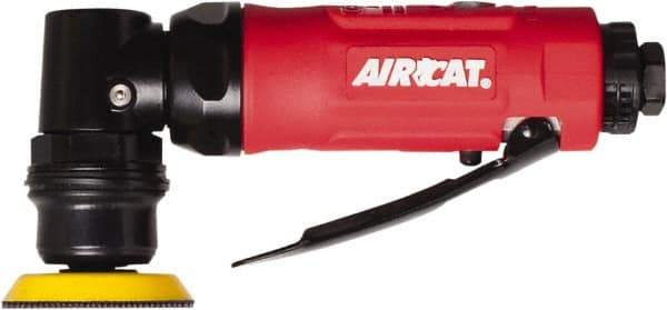 AIRCAT - 1-1/4 to 2" Disc, 13,000 RPM, Pneumatic Handheld Disc Sander - 2.5 CFM, 1/4" Inlet, 0.3 hp, 90 psi - Apex Tool & Supply