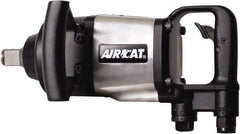 AIRCAT - 1" Drive, 5,000 RPM, 1,800 Ft/Lb Torque Impact Wrench - D-Handle, 1,400 IPM, 12 CFM, 90 psi, 1/2" NPT Inlet - Apex Tool & Supply