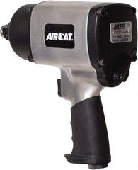 AIRCAT - 3/4" Drive, 6,000 RPM, 1,400 Ft/Lb Torque Impact Wrench - Pistol Grip Handle, 1,600 IPM, 8 CFM, 90 psi, 3/8" NPT Inlet - Apex Tool & Supply