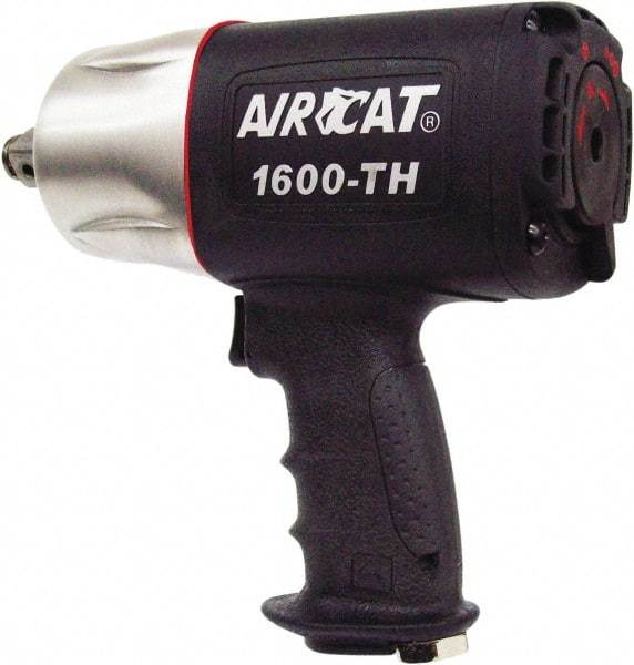 AIRCAT - 3/4" Drive, 4,500 RPM, 1,200 Ft/Lb Torque Impact Wrench - Pistol Grip Handle, 900 IPM, 8 CFM, 90 psi, 3/8" NPT Inlet - Apex Tool & Supply