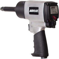 AIRCAT - 1/2" Drive, 9,000 RPM, 800 Ft/Lb Torque Impact Wrench - Pistol Grip Handle, 1,200 IPM, 8 CFM, 90 psi, 1/4" NPT Inlet - Apex Tool & Supply