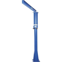 Vestil - 300 Lb Load Capacity, Steel Jib Crane - 6' Span - Apex Tool & Supply