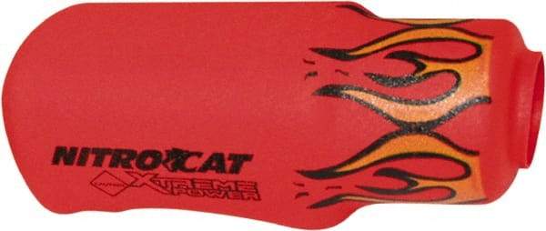 AIRCAT - For Use with AIRCAT 1355 and 1375, Impact Wrench Boot - Red - Apex Tool & Supply