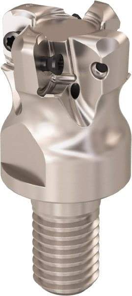 Seco - 25mm Cutting Diam, 0.9mm Max Depth of Cut, Modular Connection Indexable Copy End Mill - 4 Inserts, LOHT Insert, R217.21 Toolholder - Apex Tool & Supply