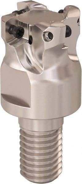 Seco - 20mm Cutting Diam, 0.32mm Max Depth of Cut, Modular Connection Indexable Copy End Mill - 4 Inserts, LPHT Insert, R217.21 Toolholder - Apex Tool & Supply