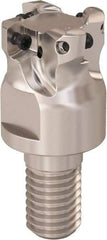 Seco - 20mm Cutting Diam, 0.32mm Max Depth of Cut, Modular Connection Indexable Copy End Mill - 4 Inserts, LPHT Insert, R217.21 Toolholder - Apex Tool & Supply