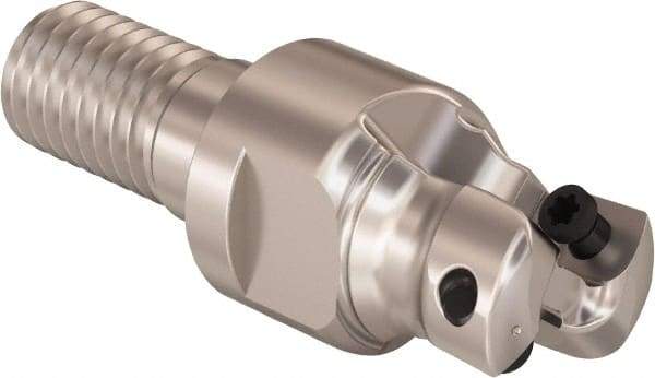 Seco - 12mm Cutting Diam, 0.32mm Max Depth of Cut, Modular Connection Indexable Copy End Mill - 2 Inserts, LPHT Insert, R217.21 Toolholder - Apex Tool & Supply
