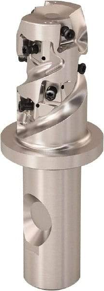 Seco - 25mm Cutting Diam, 20mm Shank Diam, 8mm Max Depth of Cut, Straight Shank Indexable Copy End Mill - 2 Inserts, LOEX Insert, R217.94 Toolholder - Apex Tool & Supply