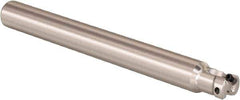 Seco - 1/2" Cutting Diam, 1/2" Shank Diam, 0.32mm Max Depth of Cut, Straight Shank Indexable Copy End Mill - 2 Inserts, LPHT Insert, R217.21 Toolholder - Apex Tool & Supply