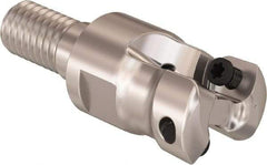 Seco - 1/2" Cutting Diam, 0.32mm Max Depth of Cut, Modular Connection Indexable Copy End Mill - 2 Inserts, LPHT Insert, R217.21 Toolholder - Apex Tool & Supply