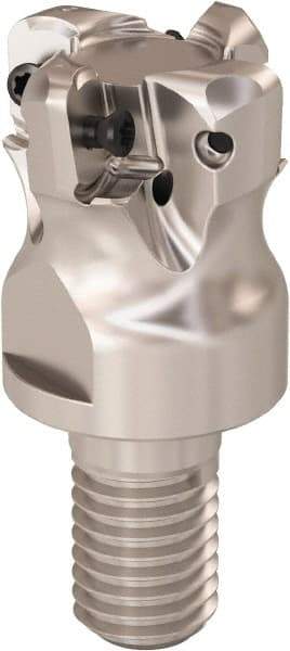 Seco - 1" Cutting Diam, 0.9mm Max Depth of Cut, Modular Connection Indexable Copy End Mill - 4 Inserts, LOHT Insert, R217.21 Toolholder - Apex Tool & Supply