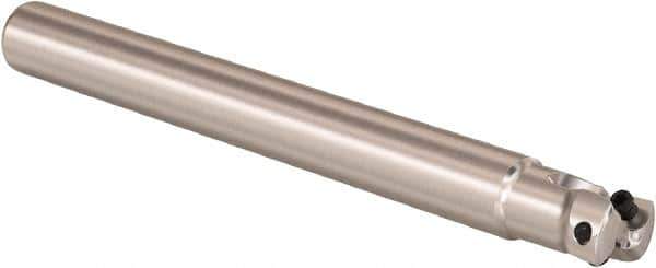 Seco - 12mm Cutting Diam, 10mm Shank Diam, 0.32mm Max Depth of Cut, Straight Shank Indexable Copy End Mill - 2 Inserts, LPHT Insert, R217.21 Toolholder - Apex Tool & Supply