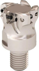 Seco - 35mm Cutting Diam, 0.9mm Max Depth of Cut, Modular Connection Indexable Copy End Mill - 5 Inserts, LOHT Insert, R217.21 Toolholder - Apex Tool & Supply