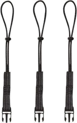 Ergodyne - 12-1/2" Tool Lanyard - Loop Connection, 13" Extended Length, Black - Apex Tool & Supply