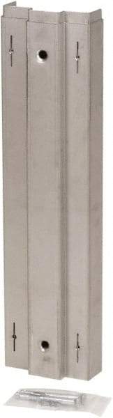 Door Innovation - 5-3/4" Wide x 21.6" High, Galvanized, Door Reinforcer - 1-3/4" Thick Door, Use with Strike Side of Steel Door Frame - Apex Tool & Supply