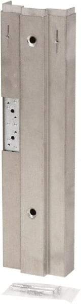 Door Innovation - 5-3/4" Wide x 21.6" High, Galvanized, Door Reinforcer - 1-3/4" Thick Door, Use with Right Hand Steel Door Frame - Apex Tool & Supply