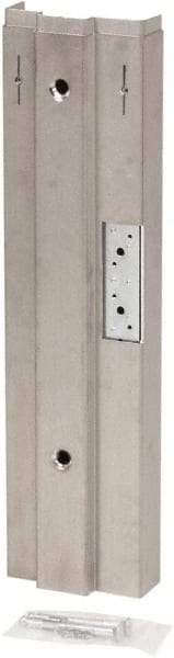 Door Innovation - 5-3/4" Wide x 21.6" High, Galvanized, Door Reinforcer - 1-3/4" Thick Door, Use with Left Hand Steel Door Frame - Apex Tool & Supply