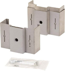 Door Innovation - 5-3/4" Wide x 4" High, Galvanized, Door Reinforcer - 1-3/4" Thick Door, Use with Universal Steel Door Jamb - Apex Tool & Supply