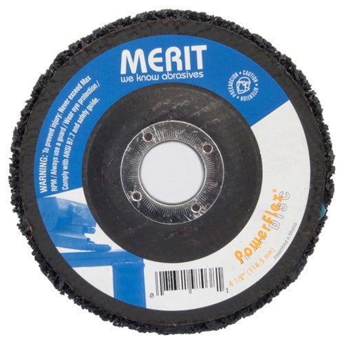 4 1/2″ × 7/8″ PowerStrip Depressed Center Finishing Wheel Type 27 Flat 36–50 - Apex Tool & Supply
