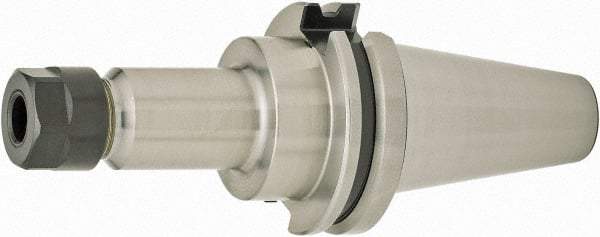 Parlec - CAT40 Dual Contact Taper, ER16 Collet Chuck - Through Coolant - Exact Industrial Supply