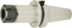 Parlec - 4.12" Projection, BT40 Dual Contact Taper, ER32 Collet Chuck - Through Coolant - Exact Industrial Supply