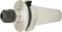 Parlec - 3.22" Projection, BT40 Dual Contact Taper, ER16 Collet Chuck - Through Coolant - Exact Industrial Supply