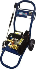 Value Collection - Electric, 20 Amp, 4 hp, 2,000 psi, 3 GPM, Cold Water Pressure Washer - AR Triplex Ceramic Plunger, 50' x 3/8" Hose, 220 Max Volts - Apex Tool & Supply
