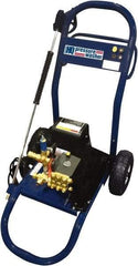 Value Collection - Electric, 20 Amp, 4 hp, 2,000 psi, 3 GPM, Cold Water Pressure Washer - General Triplex Ceramic Plunger, 50' x 3/8" Hose, 220 Max Volts - Apex Tool & Supply