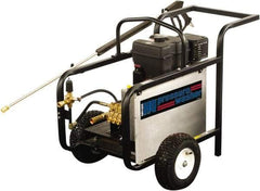 Value Collection - Diesel, 10 hp, 3,000 psi, 3.5 GPM, Cold Water Pressure Washer - General Triplex Ceramic Plunger, 50' x 3/8" Hose - Apex Tool & Supply