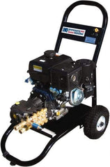 Value Collection - Gas, 7 hp, 3,000 psi, 3 GPM, Cold Water Pressure Washer - AR Triplex Ceramic Plunger, 50' x 3/8" Hose - Apex Tool & Supply