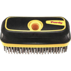 Purdy - Wire Surface Preparation Brush - 8" OAL, Cushioned Grip Handle - Apex Tool & Supply