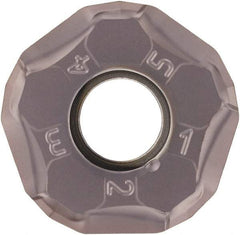 Kyocera - PNEU1205 GL Grade PR1225 Carbide Milling Insert - Megacoat Finish, 0.219" Thick - Apex Tool & Supply