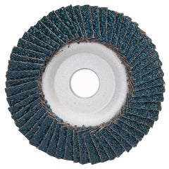 4″ × 1/4″ × 5/8″ PowerFlex Flap Disc Type 29 Contoured 120 Grit - Apex Tool & Supply