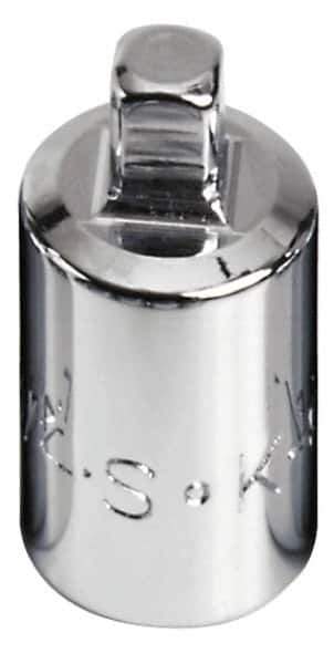 SK - 1/2" Drive, 7/16" Socket, Male Pipe Plug Socket - 4 Points, 1-3/8" OAL - Apex Tool & Supply
