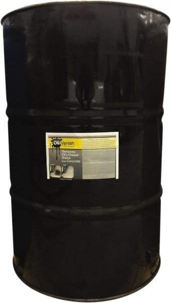 Oil Vanish - 55 Gal Drum Cleaner/Degreaser - Liquid, Odor-Free - Apex Tool & Supply