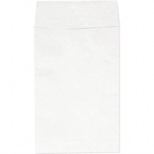 Universal One - 3" Long x 6.63" Wide Self Seal Tyvek Flat Catalog Envelopes - White - Apex Tool & Supply