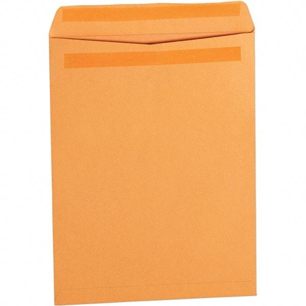 Universal One - 15.9" Long x 10" Wide Self Seal Kraft Catalog Envelope - Kraft - Apex Tool & Supply