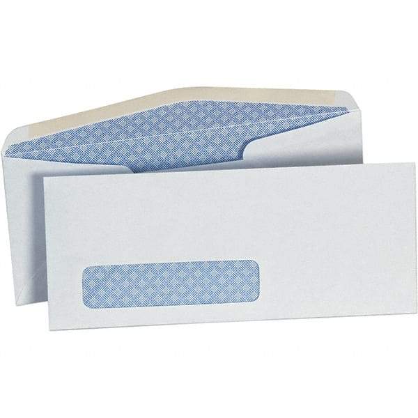 UNIVERSAL - 12-1/4" Long x 10" Wide Gummed Flap Security Envelope - White - Apex Tool & Supply
